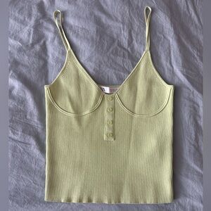 Zara green tank